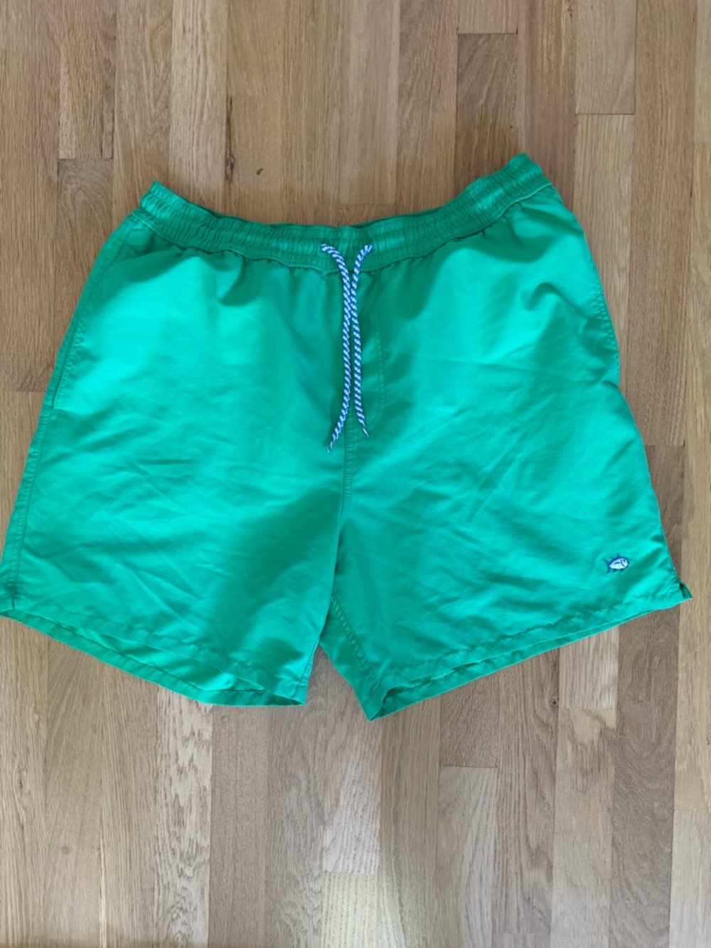 Southern Tide Men's Green Swim Shorts